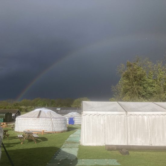 rainbow at henley fort