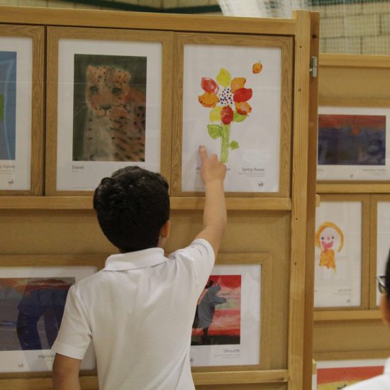paintings created at a private school in Surrey