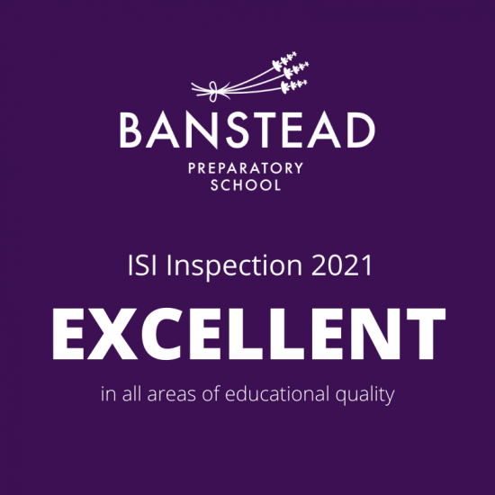 Banstead Prep Inspection 2021 results - Excellent