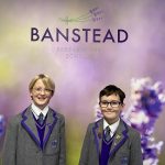 Boys from a prep school in Surrey that were awarded a gold award for computational winners