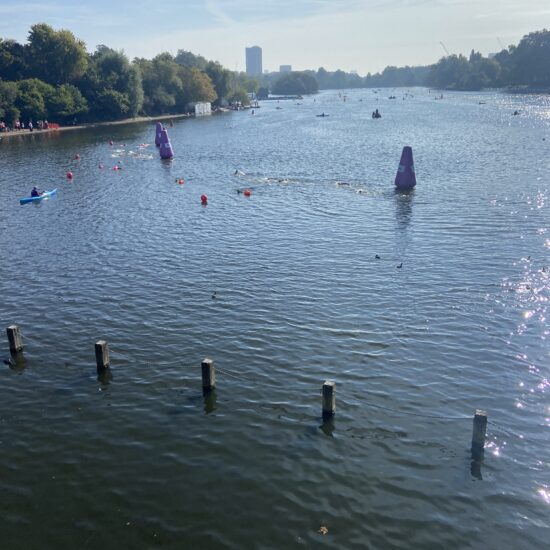 Open water of the Thames
